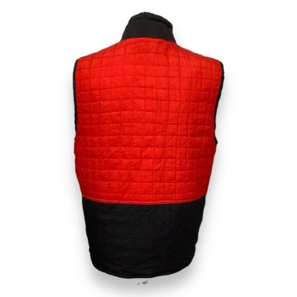 VTG 90s Active Frontier Sport Full Zip Front Reversible Quilted Vest, size L - Picture 3 of 7